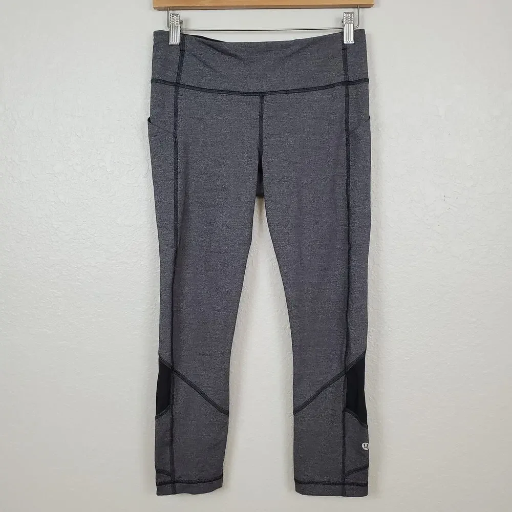 Lululemon Pace Rival Crop Leggings Size 6 Womens 22